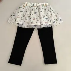 米飛圖案裙子及內搭褲套裝