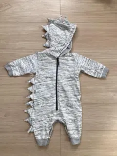 next baby 恐竜 ロンパース カバーオール 3-6M