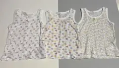 メッシュタンクトップ 3枚セット 90cm
