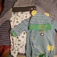 ロンパースと帽子4点60センチ