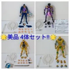 超像可動 空条承太郎 スタープラチナ DIO ザ・ワールド 4体セット
