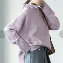 2022AW 美品✨️ Noble スムースウールタートルネックプルオーバー