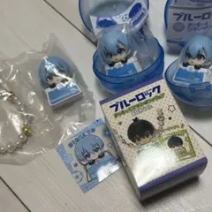 おまけコースターつき　ブルーロック きゃらっくおでかけフィギュア　氷織羊　 3個