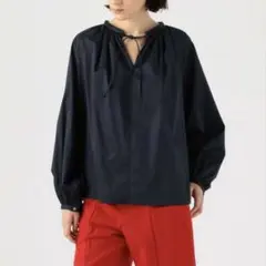 トゥモローランド Ballsey♡ハイカウントサテンボリュームスリーブブラウス