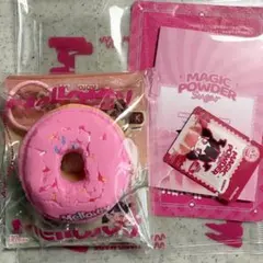 Mellojoy メロジョイ ミニランド キーホルダー 2点 ドーナツ サーモン
