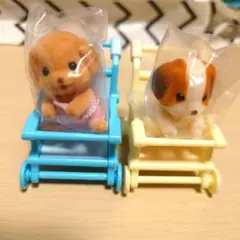 トイプードル シフォンイヌの赤ちゃん シルバニア