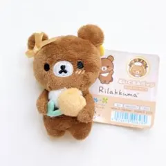 チャイロイコグマ リラノワ ぬいぐるみバッジ リラックマ ストア限定 マスコット
