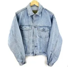 90s OLDGAP ギャップ ライトデニムジャケット Gジャン 古着 USED