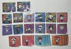 〖計27点〗クレイジーラクーンマンチョコ シール まとめ売り