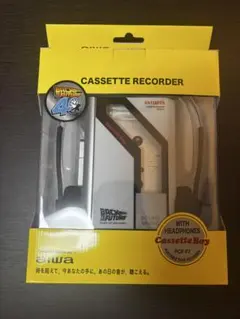バックトゥザフューチャー40周年 ポータブルカセットプレーヤー