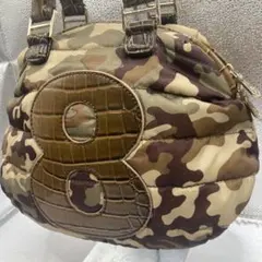 muta ムータ 迷彩 カモフラ ハンドバッグ ナイロン レザー - メルカリ