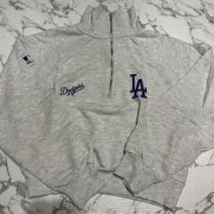 Genuine Merchandise ロサンゼルス ドジャース ハーフジップ