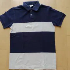 LACOSTE ラコステ ポロシャツ ネイビー ボーダーのサムネイル