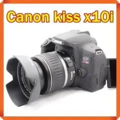 ✨ Canon kiss x10i 一眼レフ スマホ転送 シングルレンズセット - メルカリ
