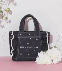 JILL by JILLSTUART3Dパール フリルトート （インディゴ）