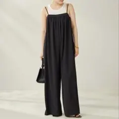 【美品】 Plage BAREサロペット ブラック プラージュ オールインワンのサムネイル