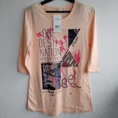 新品 DIESEL 半袖Tシャツ ピンク Sサイズのサムネイル
