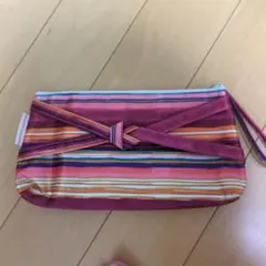 TSUMORI CHISATO マルチストライプ ポーチのサムネイル