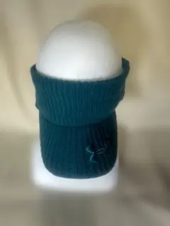 UNDER ARMOUR ニットバイザー帽 ダークティール