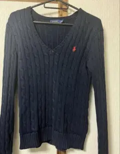 Polo Ralph Lauren ケーブルニット　Sサイズ/160
