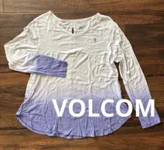 VOLCOM グラデーション長袖Tシャツ L