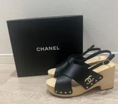 【新品未使用】CHANEL サンダル 24C ウェッジソール 厚底のサムネイル