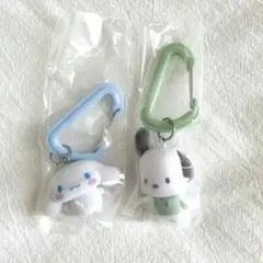 カラフルカラビナマスコットチャーム　ポチャッコ・シナモン