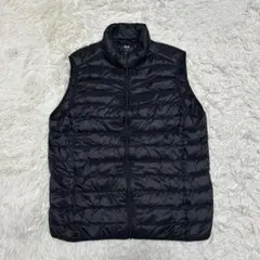 UNIQLO ユニクロ　ウルトラライトダウンベスト　メンズ　Lサイズ　ブラック
