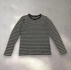 old uniqloボーダーロンT archive y2k ノームコア　フェード