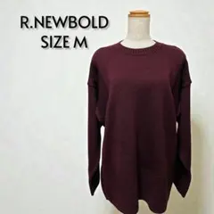 R.NEWBOLD アールニューボールド クルーネックセーター M【255】