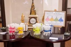 ドレス色当て　結婚式　ボード　投票　箱