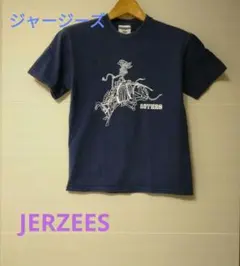 90~00s JERZEES プリントTネイビー　88tees Sサイズのサムネイル