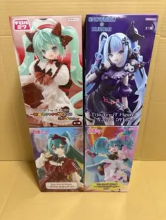 【未開封】初音ミク Trio-Try-iT フィギュア 4種 雪ミク ペイント