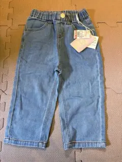 ♡新品未使用タグ付き/リトシーのミッキーデニムパンツ/90cm♡