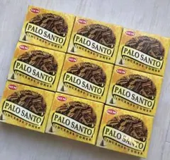 セール中　幸運を呼ぶお香　パロサント　9箱　PALO SANTO HEM コーンのサムネイル