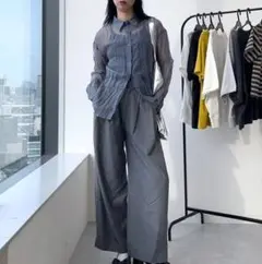 リンクルワッシャーシアーシャツ/JEANASIS