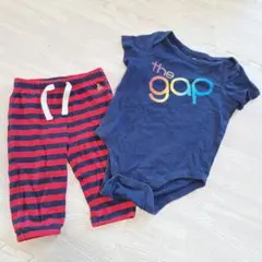 babygap 12-18m ボディオール ロンパース 長ズボン ブラナンベア
