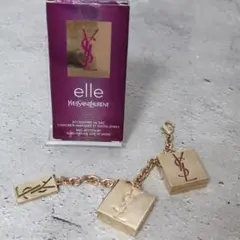 0555 イヴサンローラン elle リップ 練香水 バッグチャーム Y2Kのサムネイル