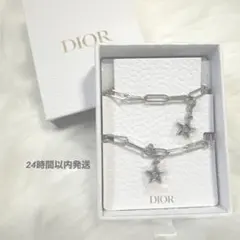 【シルバー】ノベルティ Dior 星型フォンチャーム