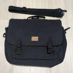 Lee ブラック ショルダーバッグ