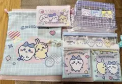 ちいかわ　巾着、ポーチ6点セット
