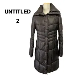 UNTITLED アンタイトル フェザー ダウンジャケット ダウンコート