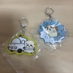 ちいかわ　ラッコ&シーサー　アクリルキーホルダーセット