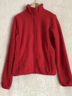 UNIQLO フリースジャケット レッド Sサイズ レディース