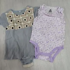 限定値下げ中☆baby GAP他 花柄ロンパース 12-18ヶ月用　セット