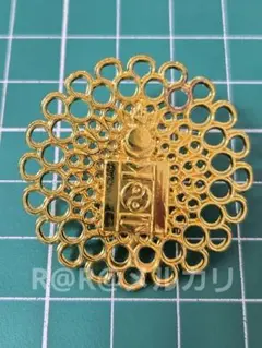 万博　モンゴル館　ピンバッチ　モンゴルパビリオン　EXPO 万博 モンゴル館 ピンバッチ モンゴルパビリオン 円モチーフ - メルカリ