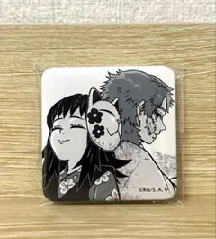 鬼滅の刃 ufotable ダイニング くじ スクエア缶バッジ 錆兎 真菰