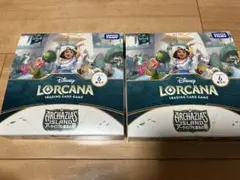 ロルカナ アーケイジアと魔法の島 2BOX 新品未開封 シュリンクなし