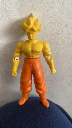 90s当時物バンダイドラゴンボールZ 超サイヤ人 孫悟空 可動フィギュア刻印あり