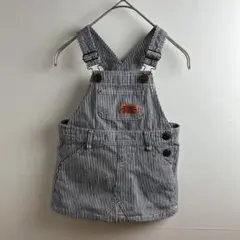 BOBSON ボブソン ベビー ジャンパースカート ジャンスカ ネイビー 90